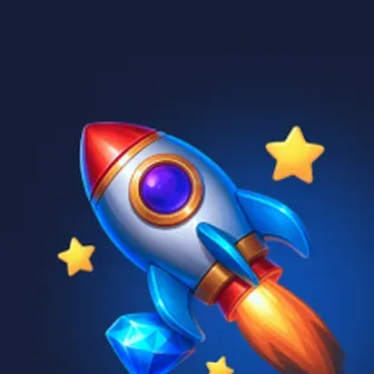 Rakete als Symbol für schnelle Auszahlungen bei Magneticslots